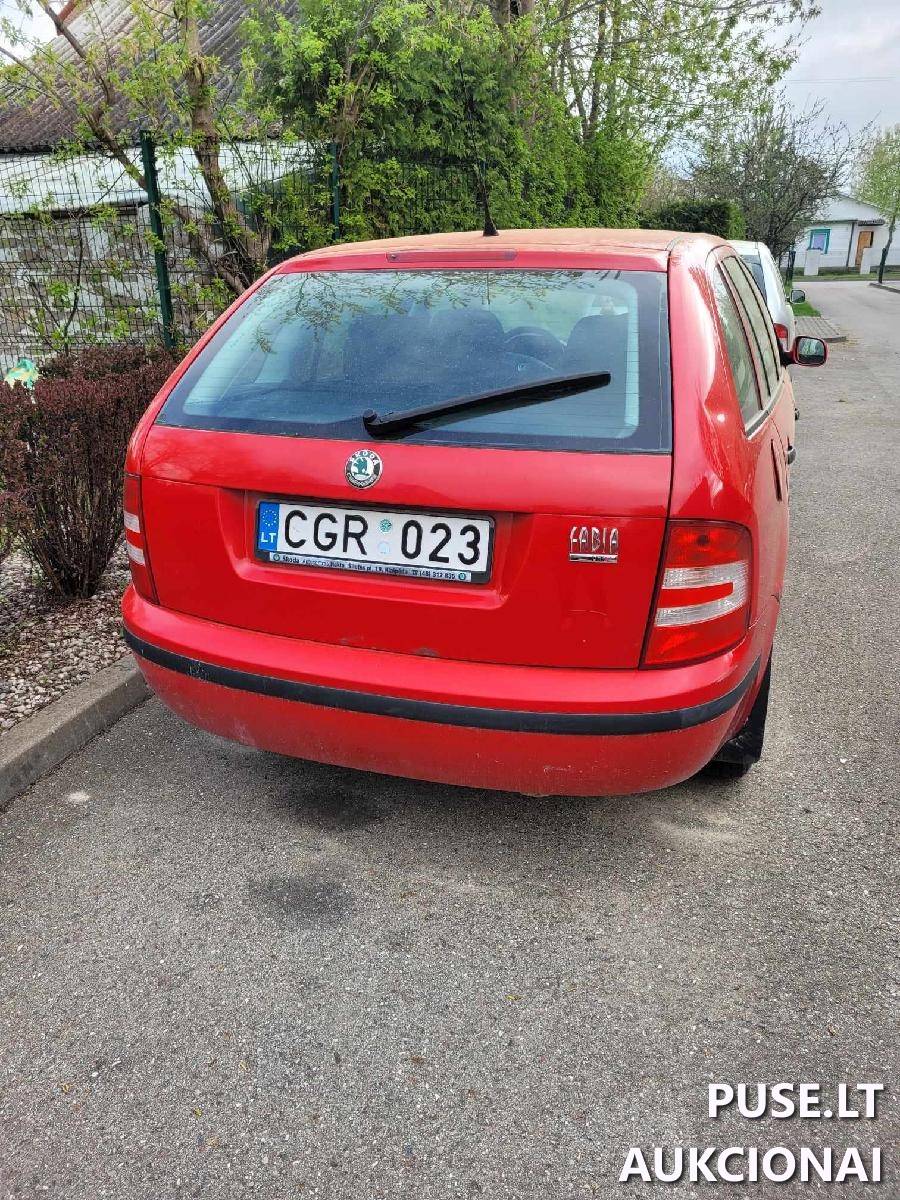 Skoda Fabia Lengvasis automobilis 3