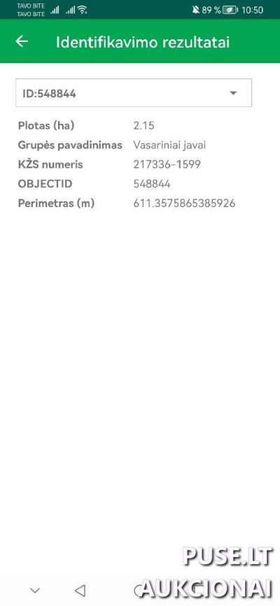 Žemės ūkio paskirties sklypas Kretingos rajone, Smeltės kaime, pradinė kaina 8400 EUR