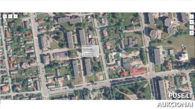 2 kambarių butas Rokiškyje, Vilniaus g. 18, 30.41 kv.m, krosninis šildymas, pradinė kaina 4614 EUR