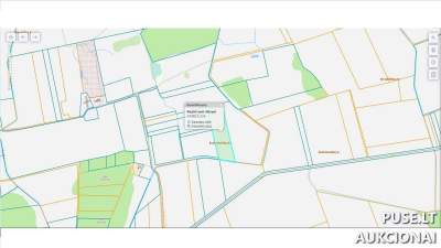Didelis 2.92 ha žemės ūkio sklypas Radviliškio r. savivaldybėje, Kairėnėlių kaime, pradinė kaina 12240 EUR