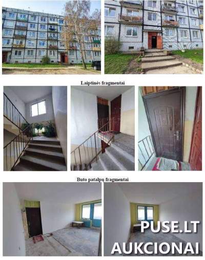2 kambarių butas Kalvarijoje, Suvalkų g. 27, pradinė kaina 10200 EUR - Antstolių varžytynės