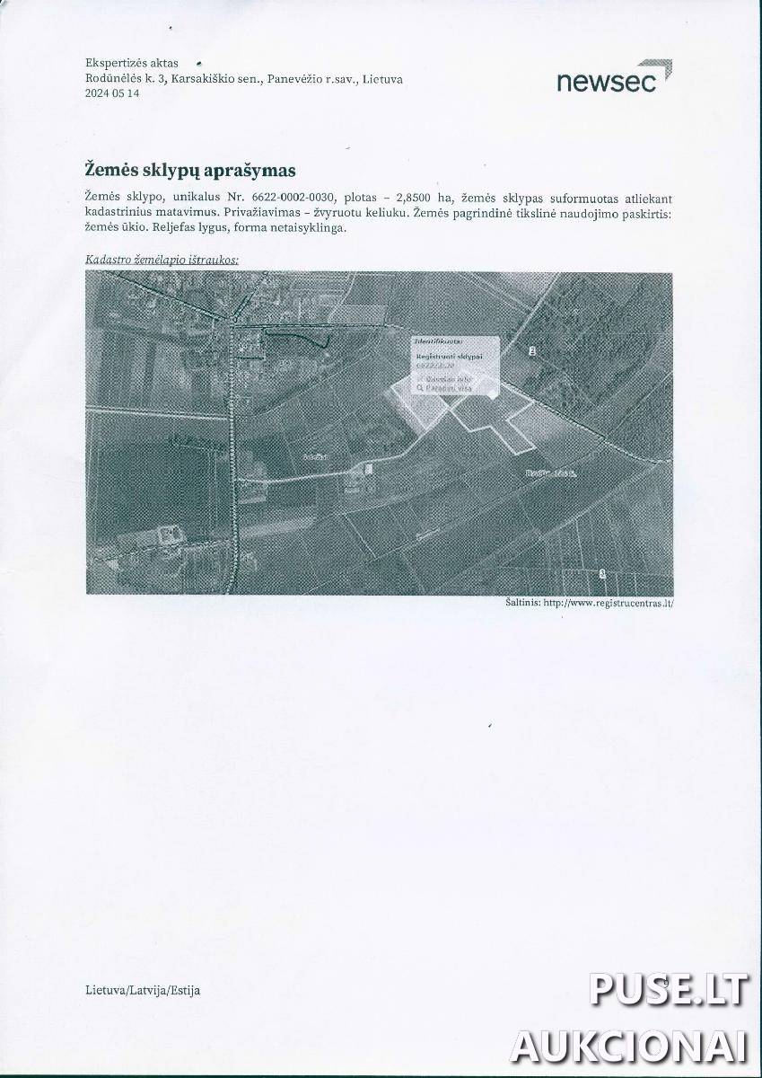 Žemės sklypas Sklypai Rodūnėlė 3, 38451, Karsakiškio sen., Panevėžio r. sav. 1