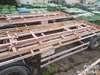 Priekaba Schmitz WF 18 aukcionas 2024 liepa, pradinė kaina 3000 EUR