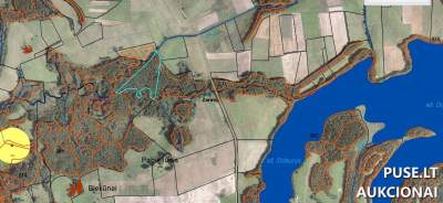 Žemės sklypas Zarasų rajone, Antazavės kaime, parduodamas aukcione nuo 3760 EUR