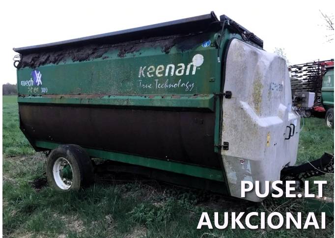Pašarų dalytuvas-maišytuvas Keenan Mech Fiber 300 Mašinos ir įrengimai 1