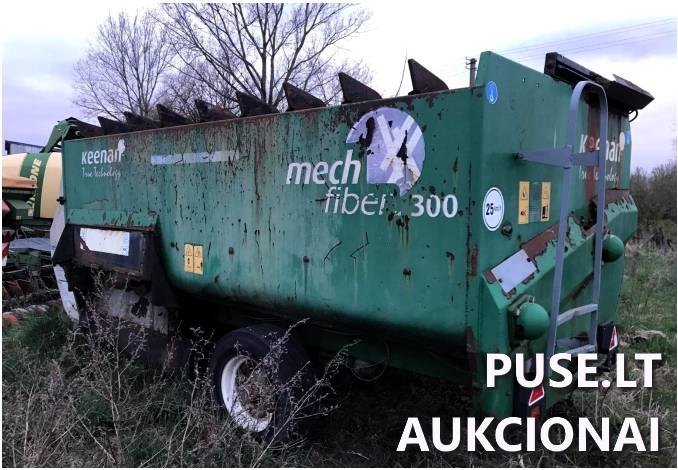 Pašarų dalytuvas-maišytuvas Keenan Mech Fiber 300 Mašinos ir įrengimai 3