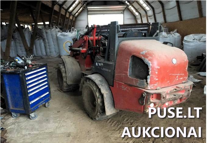 Krautuvas Weidemann 1350CX45 Mašinos ir įrengimai 1