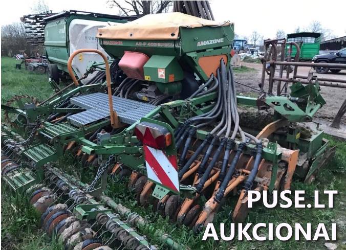 Pneumatinė universali kombinuota sėjamoji Amazone AD-P 403 Special+Kg 4000 Super Mašinos ir įrengimai 1