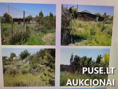 Žemės sklypas Tauragės r., Gaurės g. 17, parduodamas aukcione pradine kaina 5040 EUR