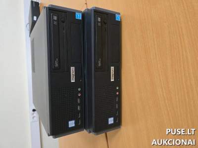 Kompiuterių technikos pardavimas aukcione Vilniuje: 20 stacionarių kompiuterių komplektų nuo 380 EUR