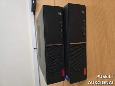 Stacionarių kompiuterių partija LENOVO (7 vnt.) aukcione Vilniuje, pradinė kaina 140 EUR
