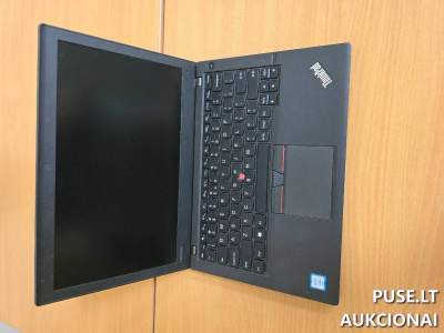 Kompiuterių technikos aukcionas Vilniuje: 13 vnt. Lenovo ThinkPad X260 nešiojamų kompiuterių nuo 335 EUR