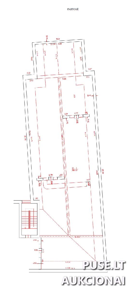 Administracinės patalpos Patalpos/Butai Pamėnkalnio g. 21, 01114 Vilnius, Vilniaus m. sav. 7