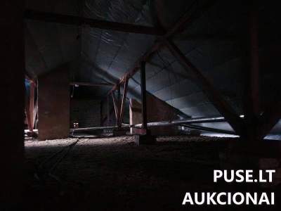 Patalpos Vilniuje, P. Plechavičiaus g. 7, neįrengta pastogė, pradinė kaina 1696 EUR