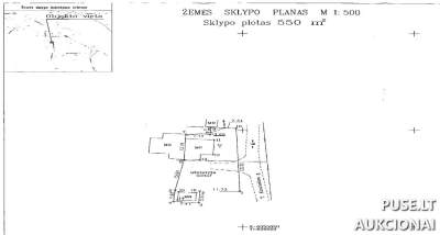 Žemės sklypas Vilniaus r. sav. Kalabariškių k. Tado Kosciuškos g. 17A, pradinė kaina 34720 EUR