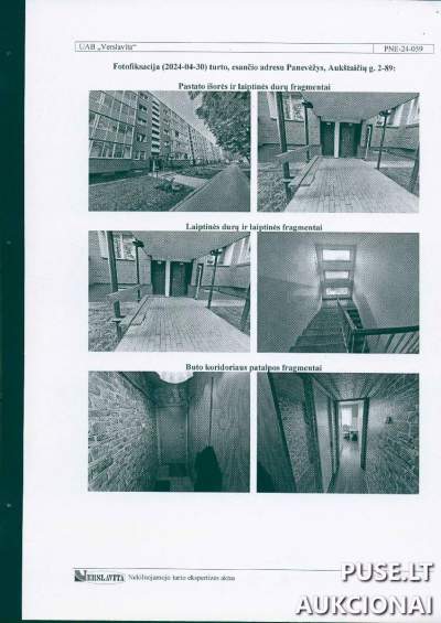 Parduodamas 2 kambarių butas Panevėžyje, Aukštaičių g. 2, pradinė kaina 38400 EUR