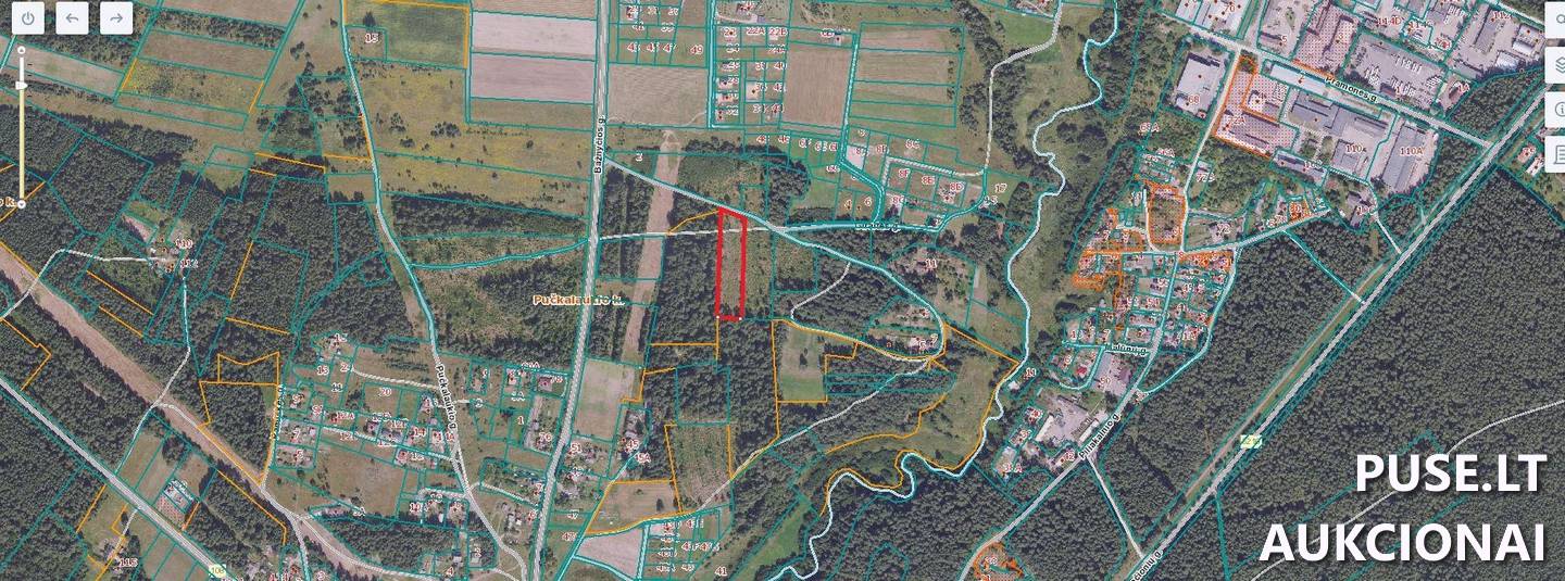 Žemės sklypas Sklypai Pučkalaukio g., Pučkalaukis, Nemenčinės sen., Vilniaus r. sav. 1