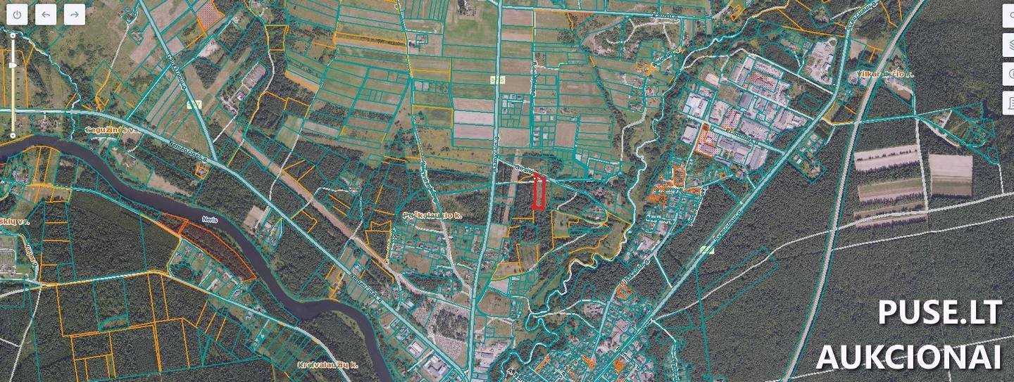 Žemės sklypas Sklypai Pučkalaukio g., Pučkalaukis, Nemenčinės sen., Vilniaus r. sav. 4