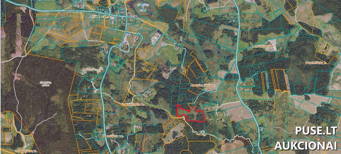 Žemės sklypas Sklypai Andrioniškės, Nemenčinės sen., Vilniaus r. sav. 1