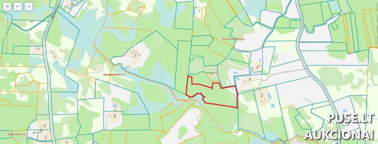 Žemės sklypas Sklypai Andrioniškės, Nemenčinės sen., Vilniaus r. sav. 2