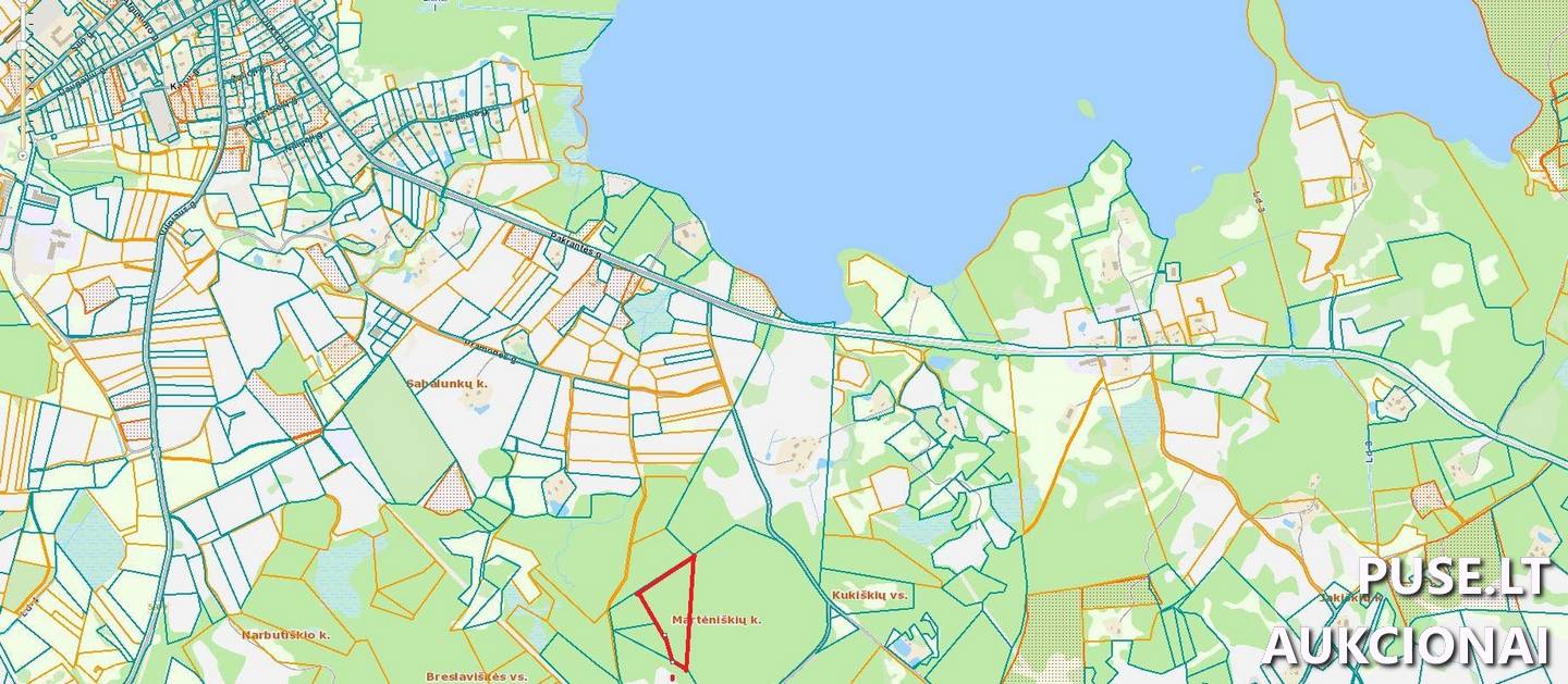 Žemės sklypas Sklypai Martėniškės, Salako sen., Zarasų r. sav. 3