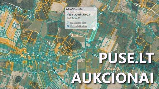 Žemės sklypas Sklypai Žvaginiai, Endriejavo sen., Klaipėdos r. sav. 1