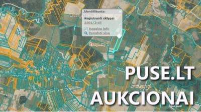 Žemės sklypas Klaipėdos rajone, Žvaginių kaime, pradinė kaina 24000 EUR - Antstolių varžytynės