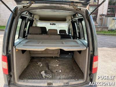VW Caddy 2005 m. dyzelinis automobilis aukcione nuo 750 EUR