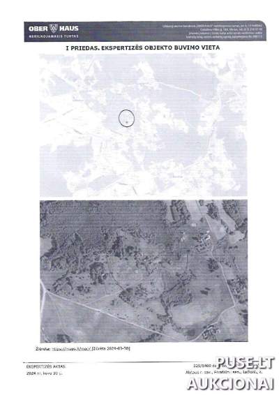 Žemės ūkio paskirties sklypas Alytaus rajone, Lačionių kaime, 5.4 ha, pradinė kaina 1860 EUR