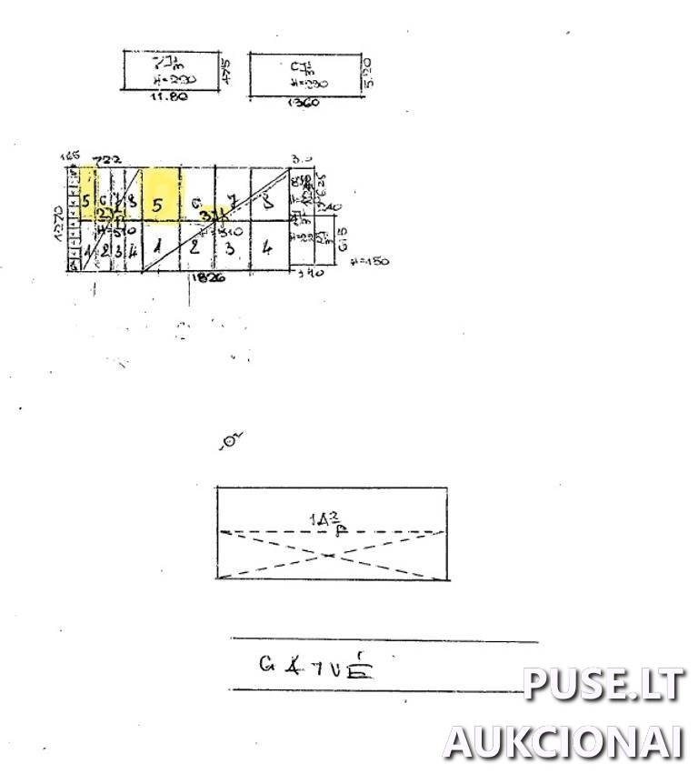 Butas Patalpos/Butai Liepų g. 17, 83280 Kauksnujai, Lygumų sen., Pakruojo r. sav. 1