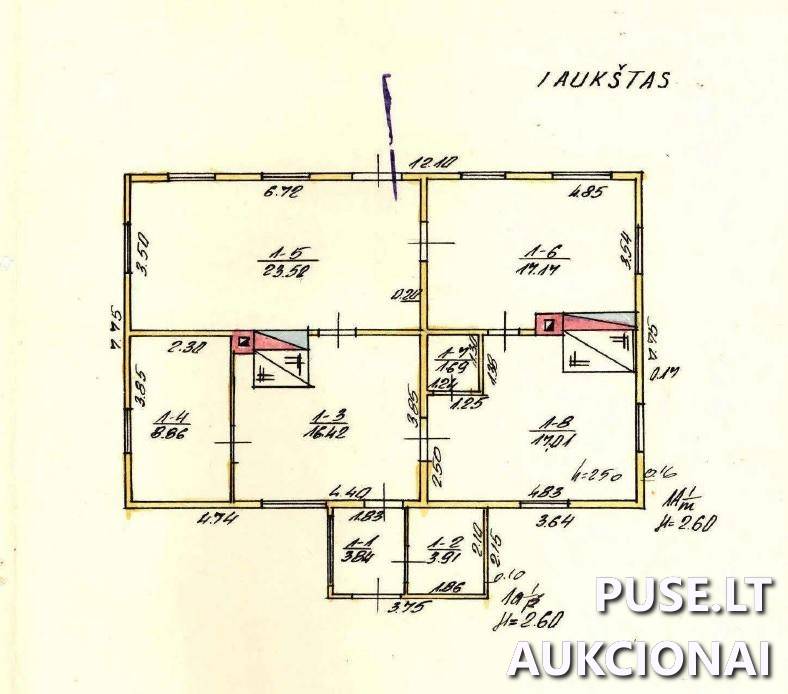 Gyvenamasis namas Pastatai Kadylai 1, 82415, Šaukoto sen., Radviliškio r. sav. 1