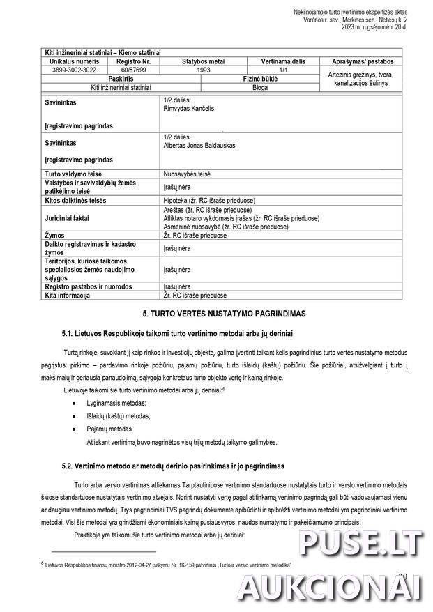 Žemės sklypas Sklypai Netiesos 2, 65339, Merkinės sen., Varėnos r. sav. 1