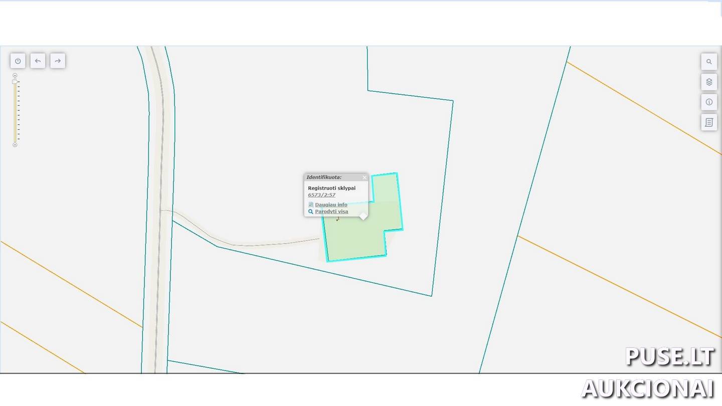 Žemės sklypas Sklypai Sūkuriai 1, 83100, Pašvitinio sen., Pakruojo r. sav. 2