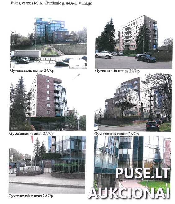 Butas Patalpos/Butai M. K. Čiurlionio g. 84A, 03100 Vilnius, Vilniaus m. sav. 1