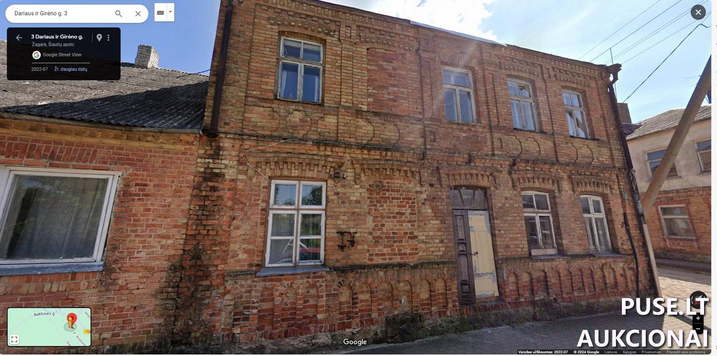Butas Patalpos/Butai Dariaus ir Girėno g. 3, 84322 Žagarė, Žagarės sen., Joniškio r. sav. 1