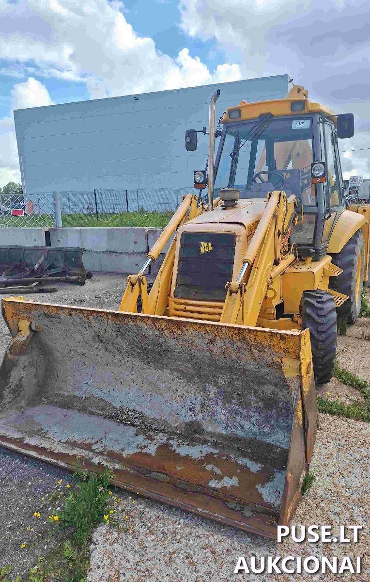 Ratinis ekskavatorius JCB 3CX Traktoriai, savaeigės mašinos, priekabos, puspriekabės 1