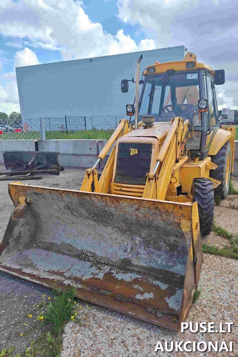 Ratinis ekskavatorius JCB 3CX Traktoriai, savaeigės mašinos, priekabos, puspriekabės 2