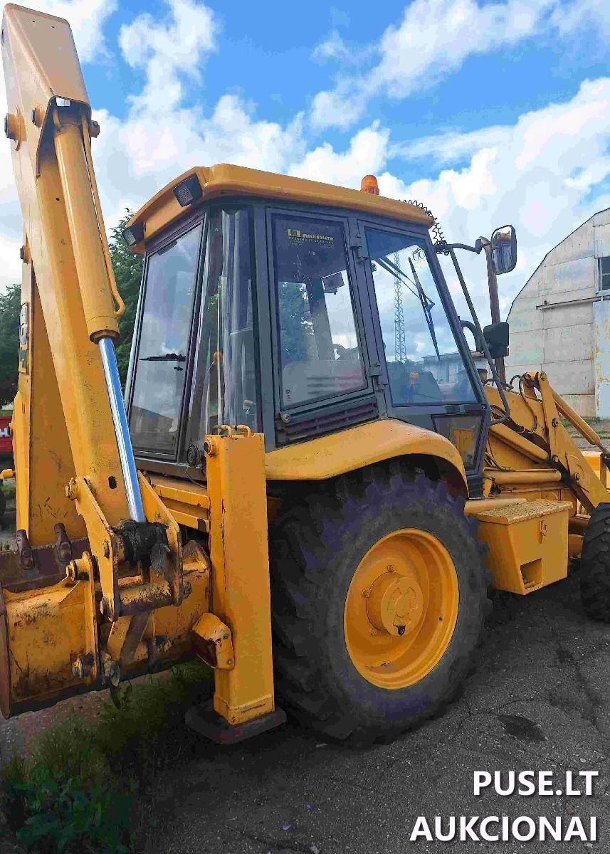 Ratinis ekskavatorius JCB 3CX Traktoriai, savaeigės mašinos, priekabos, puspriekabės 3