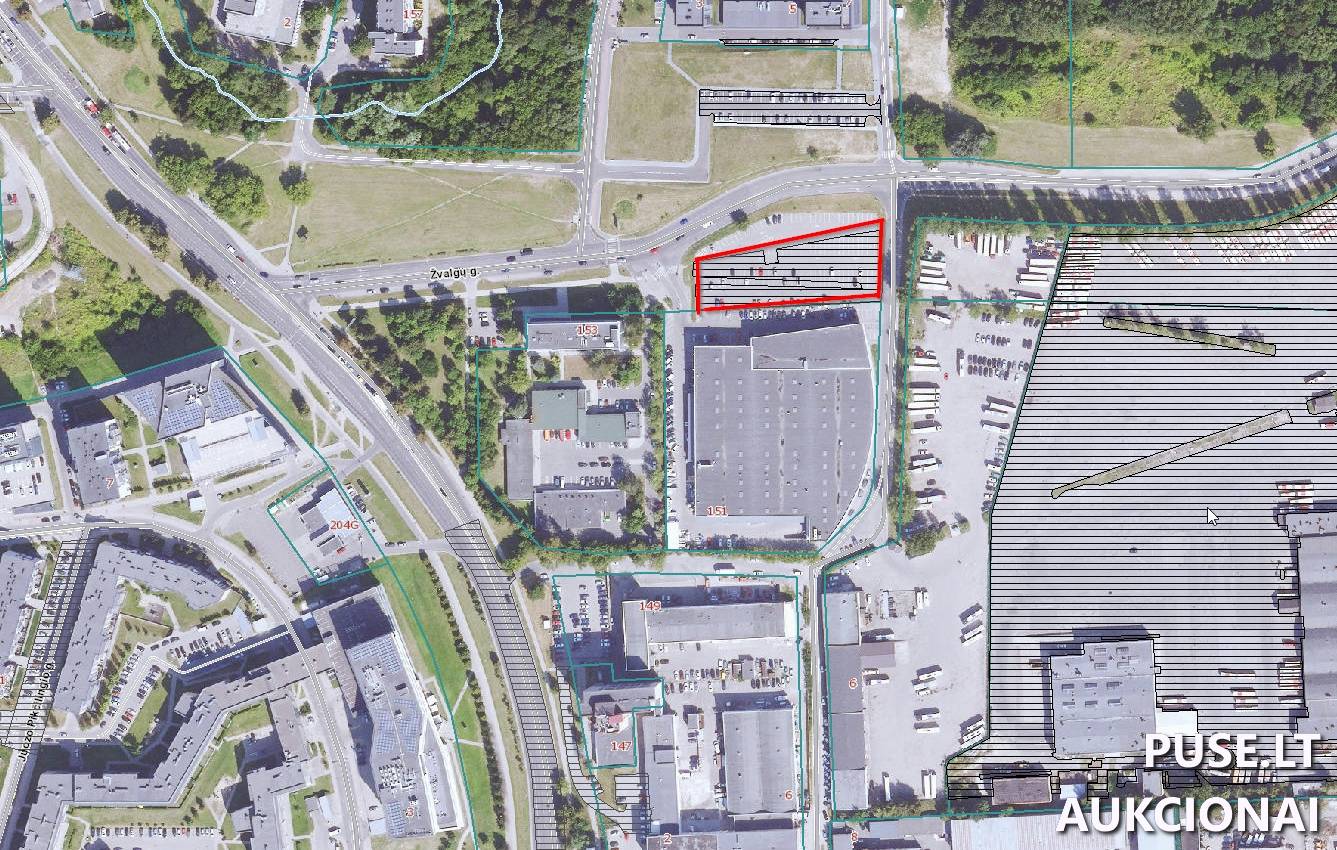 Nuomojamas turtas: Automobilių stovėjimo aikštelė Kiti statiniai Žvalgų g., Vilnius, Vilniaus m. sav. 2