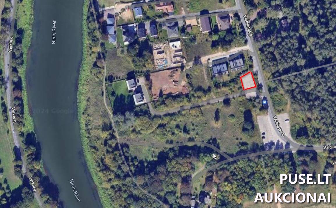 Nuomojamas turtas: Automobilių stovėjimo aikštelė Kiti statiniai Vaidilutės g., Vilnius, Vilniaus m. sav. 2