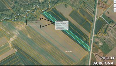 Žemės ūkio sklypas Joniškio r., Budraičių k. 0.41 ha už 2952 EUR pradinę kainą