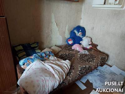 Mažas 1 kambario butas Šiauliuose, Ežero g. 15, pradinė kaina 6400 EUR