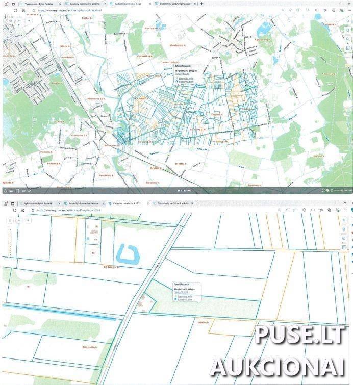 Žemės sklypas Sklypai Kantvainų g., Kantvainai, Agluonėnų sen., Klaipėdos r. sav. 1