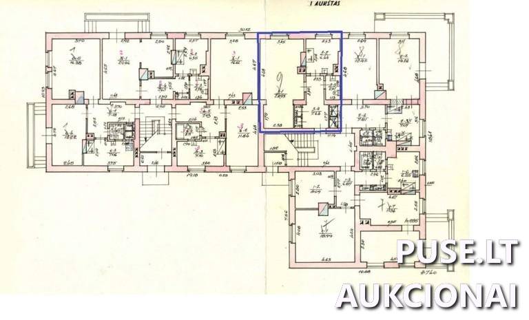Butas Patalpos/Butai Geležinkelio g. 9, 82115 Radviliškis, Radviliškio miesto sen., Radviliškio r. sav. 7