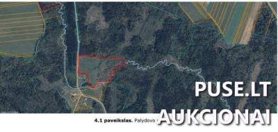 Žemės sklypas Plungės rajone, Didžiųjų Mostaičių kaime, parduodamas aukcione, pradinė kaina 18720 EUR