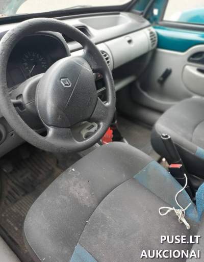 Krovininis automobilis Renault Kangoo 2007 m. parduodamas aukcione 800 EUR