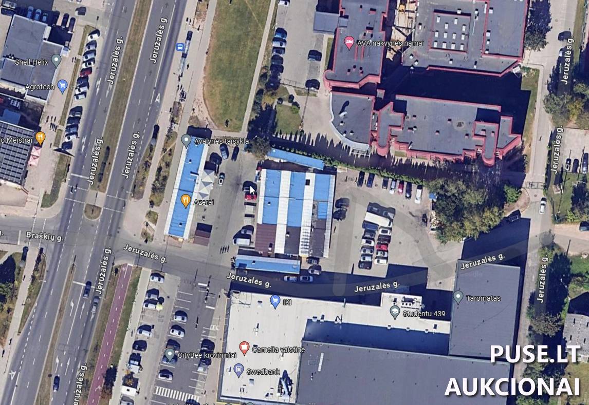 Nuomojamas turtas: Aikštelė Kiti statiniai Jeruzalės g., Vilnius, Vilniaus m. sav. 1
