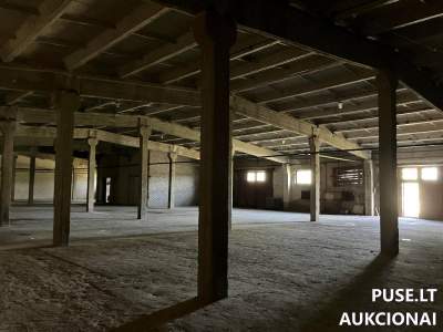 Nuomos konkursas: Sandėlis Vilniaus r. Nemenčinės k. Vilniaus g. 75, pradinė kaina 0 EUR