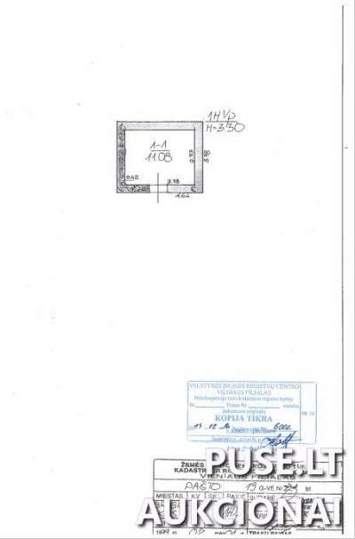 Nuomos konkursas: Dujų reguliavimo punktas su prekybos vietomis Vilniuje, Grigiškėse, nuo 100 EUR/mėn.