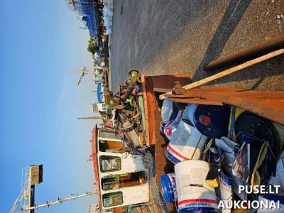 Metalo laužo atliekos Kaune, pradinė kaina 260 EUR - AB Vidaus vandens kelių direkcijos aukcionas